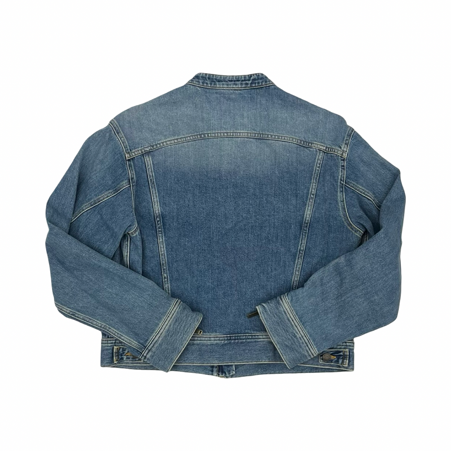 Jacket Moto By Cos In Blue Denim, Size:M