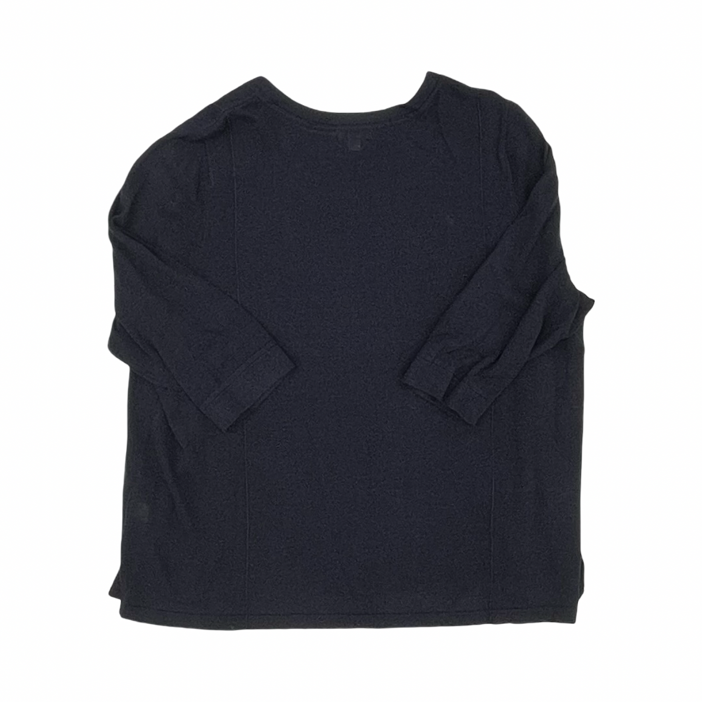 Top 3/4 Sleeve By J. Jill In Blue, Size:2X
