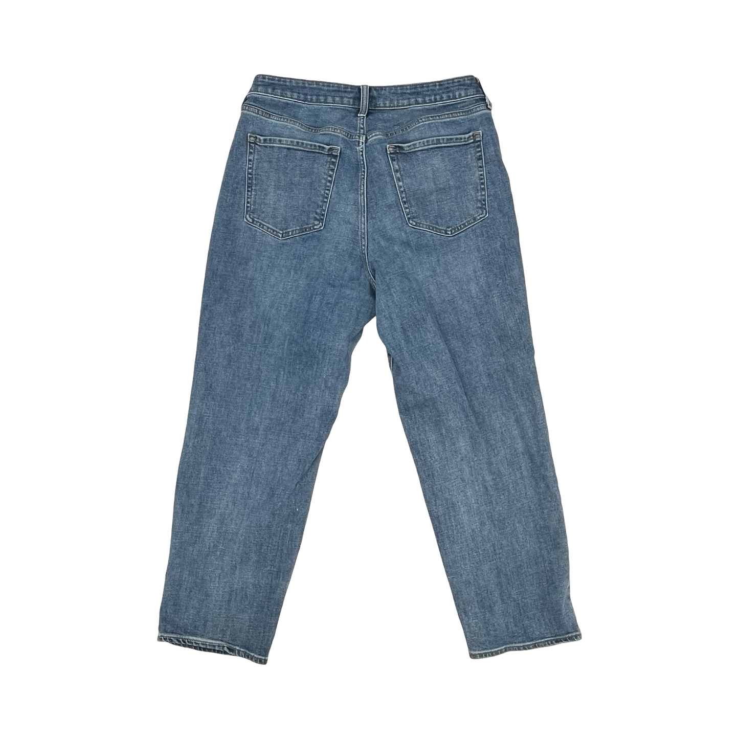 Jeans Straight By Old Navy In Blue Denim, Size:14