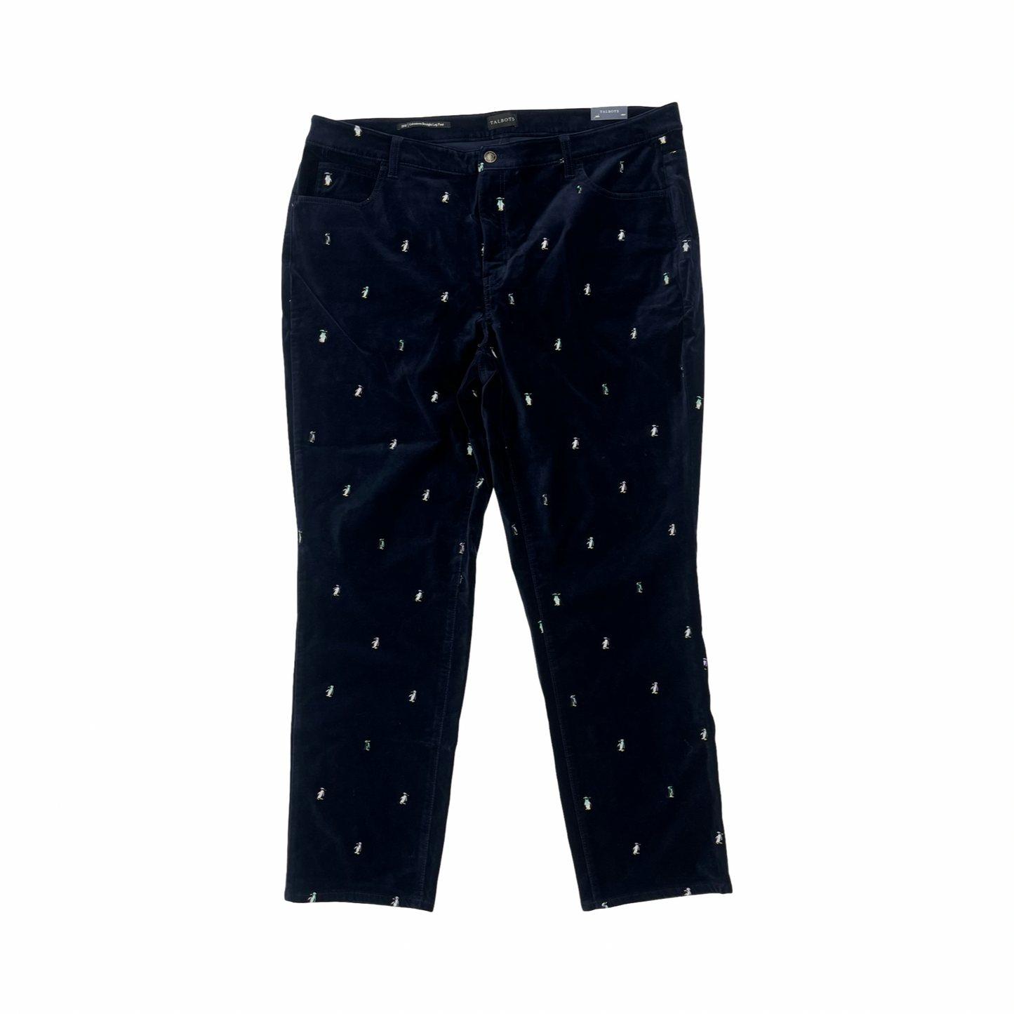 Pants Corduroy By Talbots In Blue, Size:18