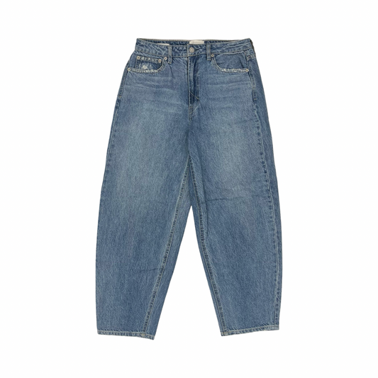 Jeans Straight By Clothes Mentor In Blue Denim, Size:6