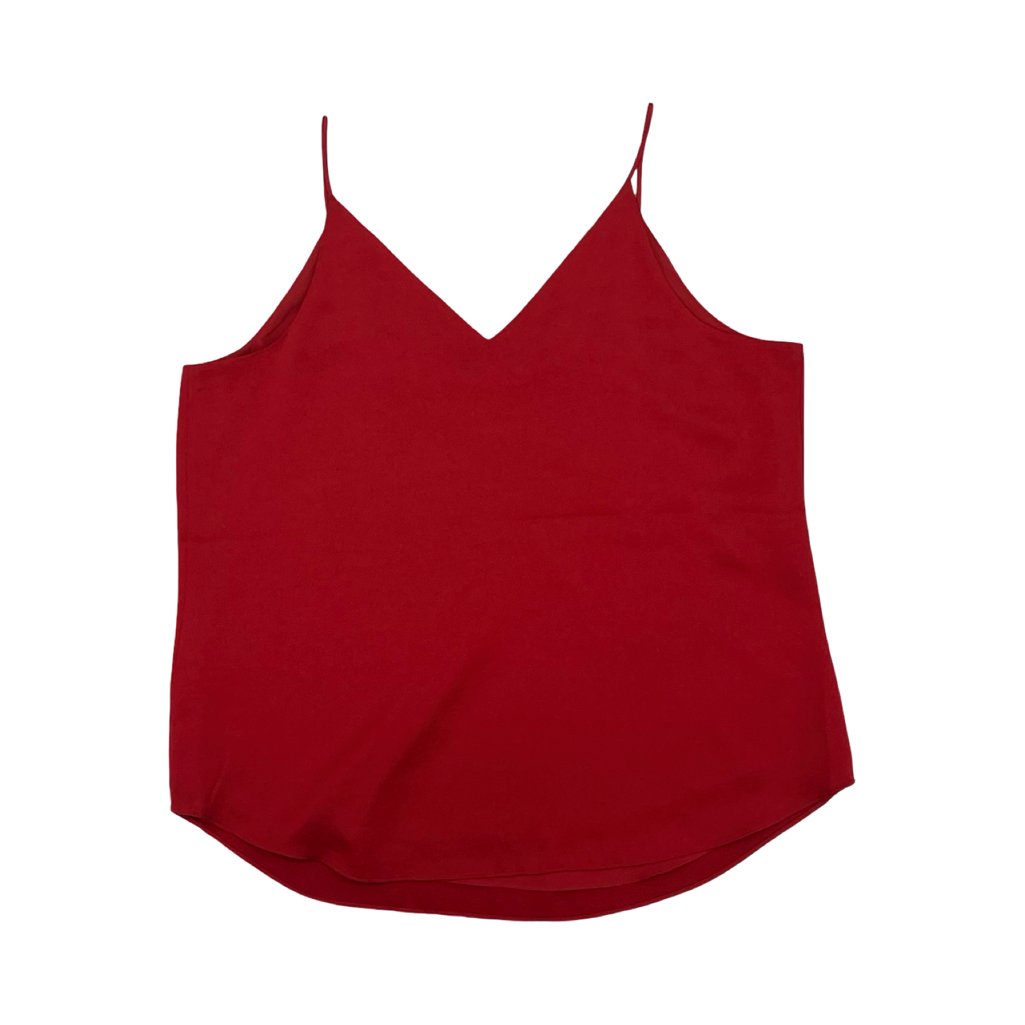 Blouse Sleeveless By Express In Red, Size:L