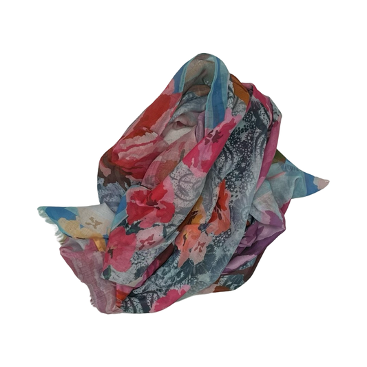 Scarf Long By Clothes Mentor In Multi