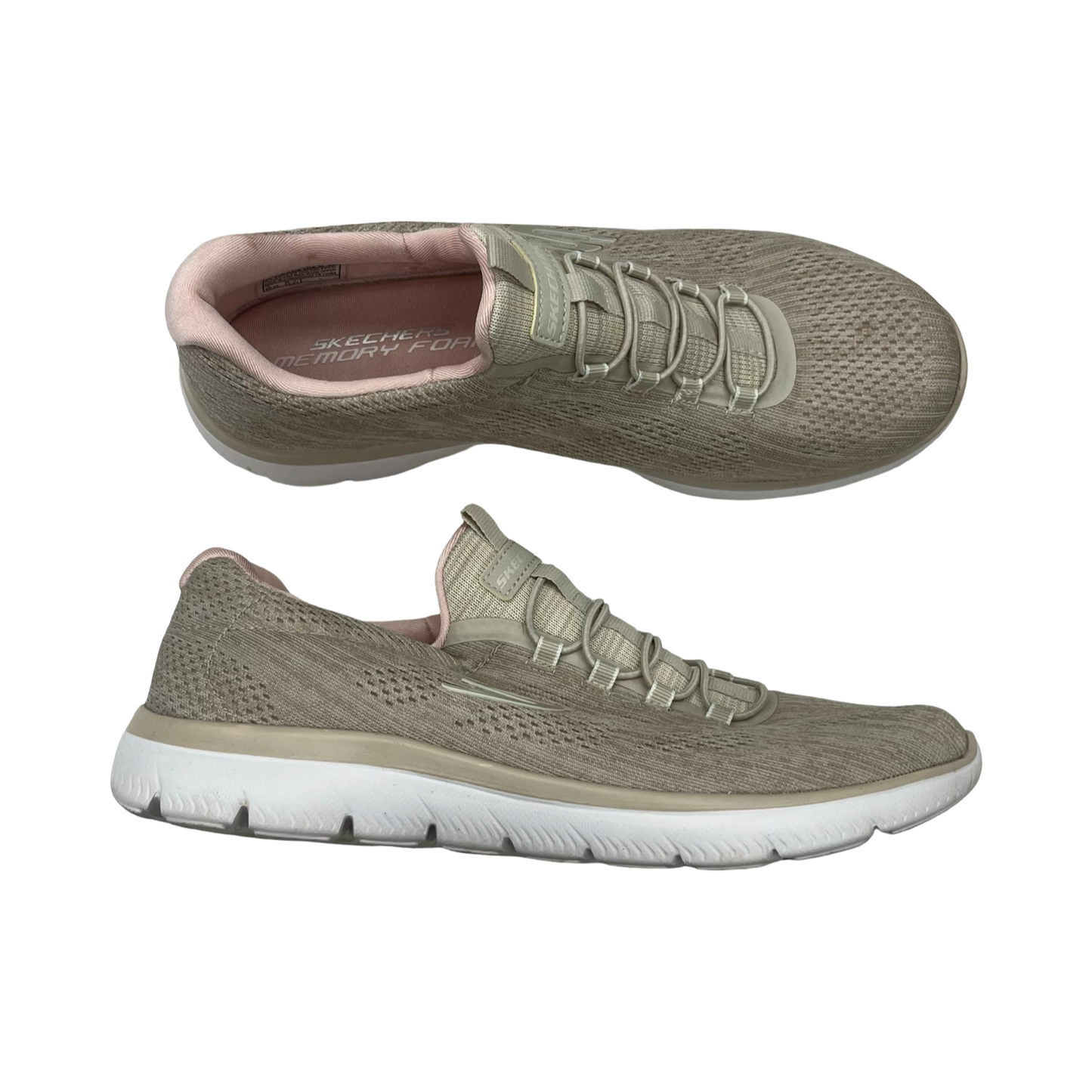 Shoes Sneakers By Skechers In Tan, Size:9.5