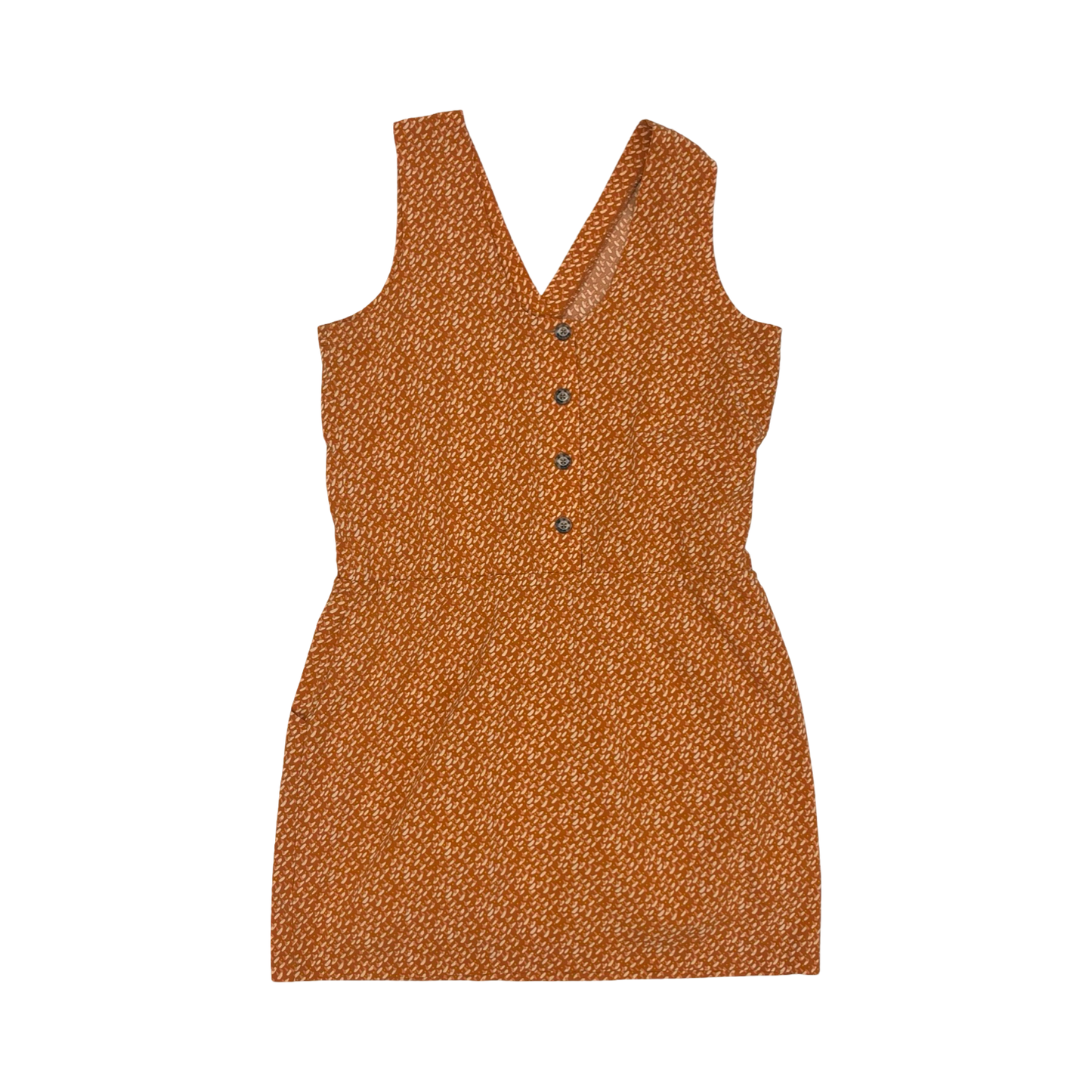 Athletic Dress By Toad & Co In Orange, Size:M