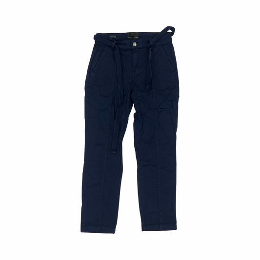 Pants Cropped By White House Black Market In Navy, Size:0