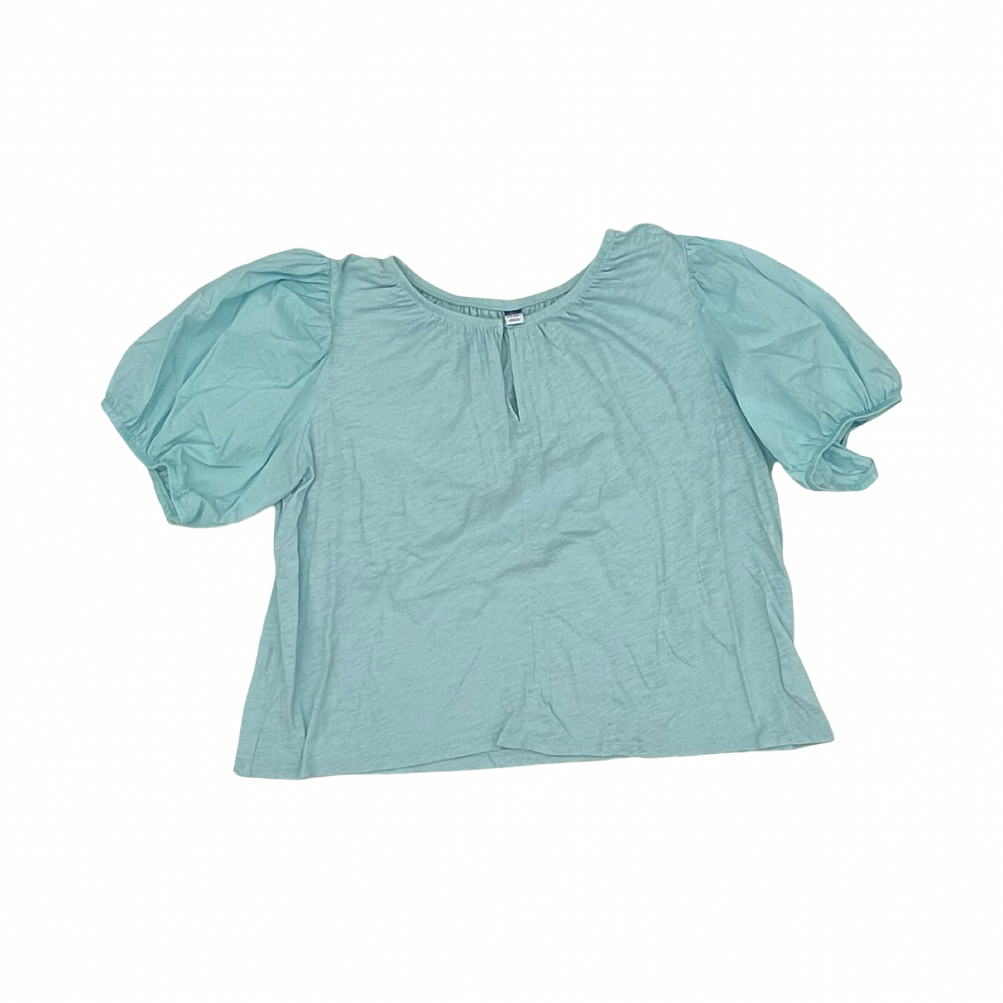 Blouse Ss By Le Caviar In Blue, Size:Xxl