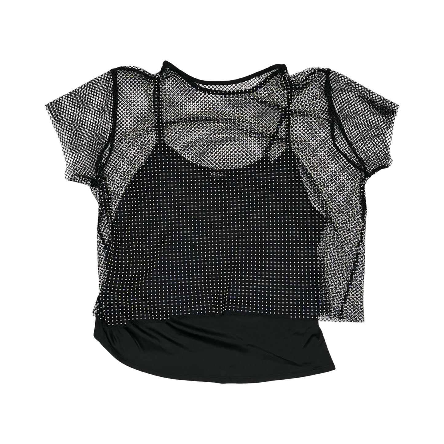 Blouse Ss By Torrid In Black, Size:2X