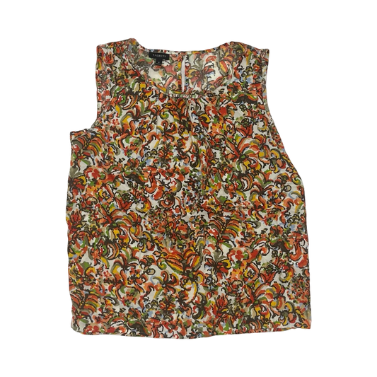 Blouse Sleeveless By Talbots In Multi, Size:S