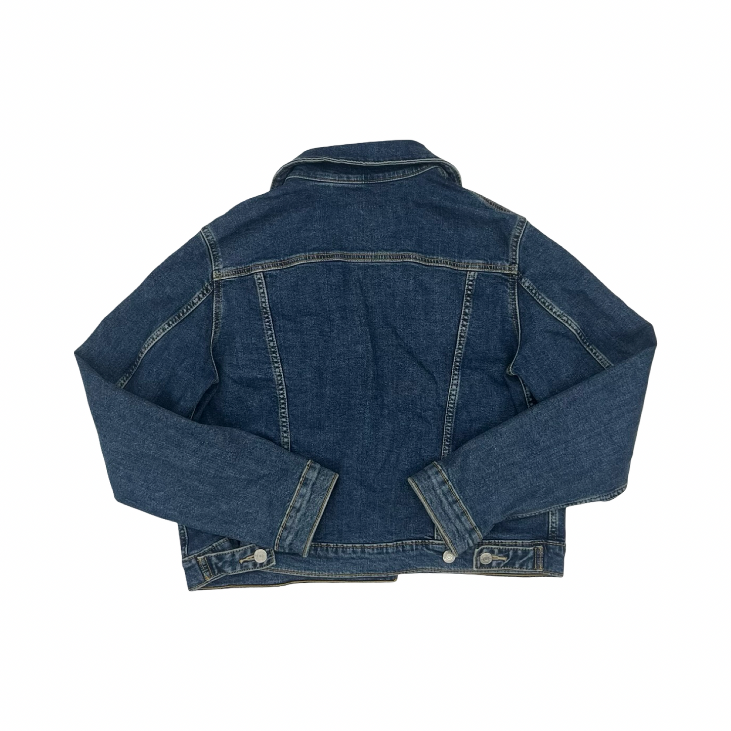 Jacket Denim By Levis In Blue Denim, Size:Xl