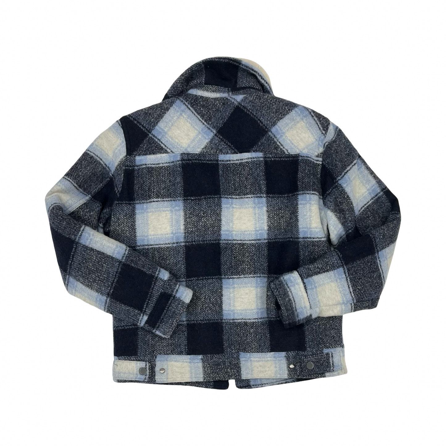 Jacket Faux Fur & Sherpa By Blanknyc In Blue, Size:M