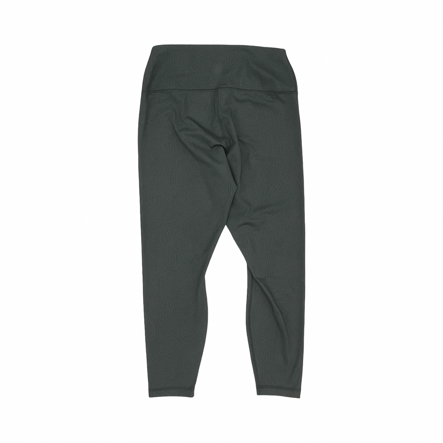 Athletic Leggings Capris By 90 Degrees By Reflex In Green, Size:Xl