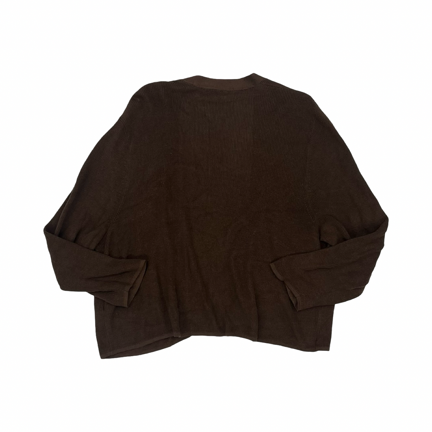 Cardigan By J. Jill In Brown, Size:L