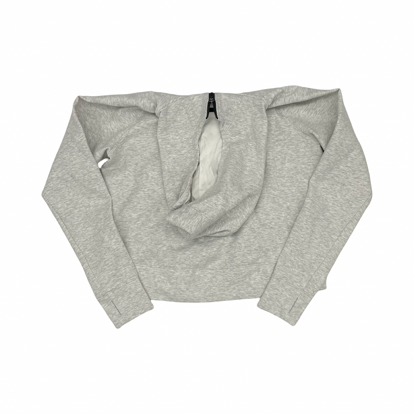 Athletic Sweatshirt Hoodie By Dsg Outerwear In Grey, Size:S