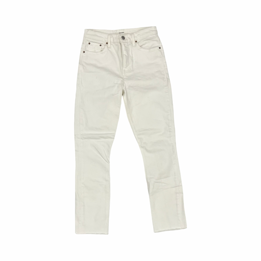 Jeans Skinny By Cma In Cream Denim, Size:0