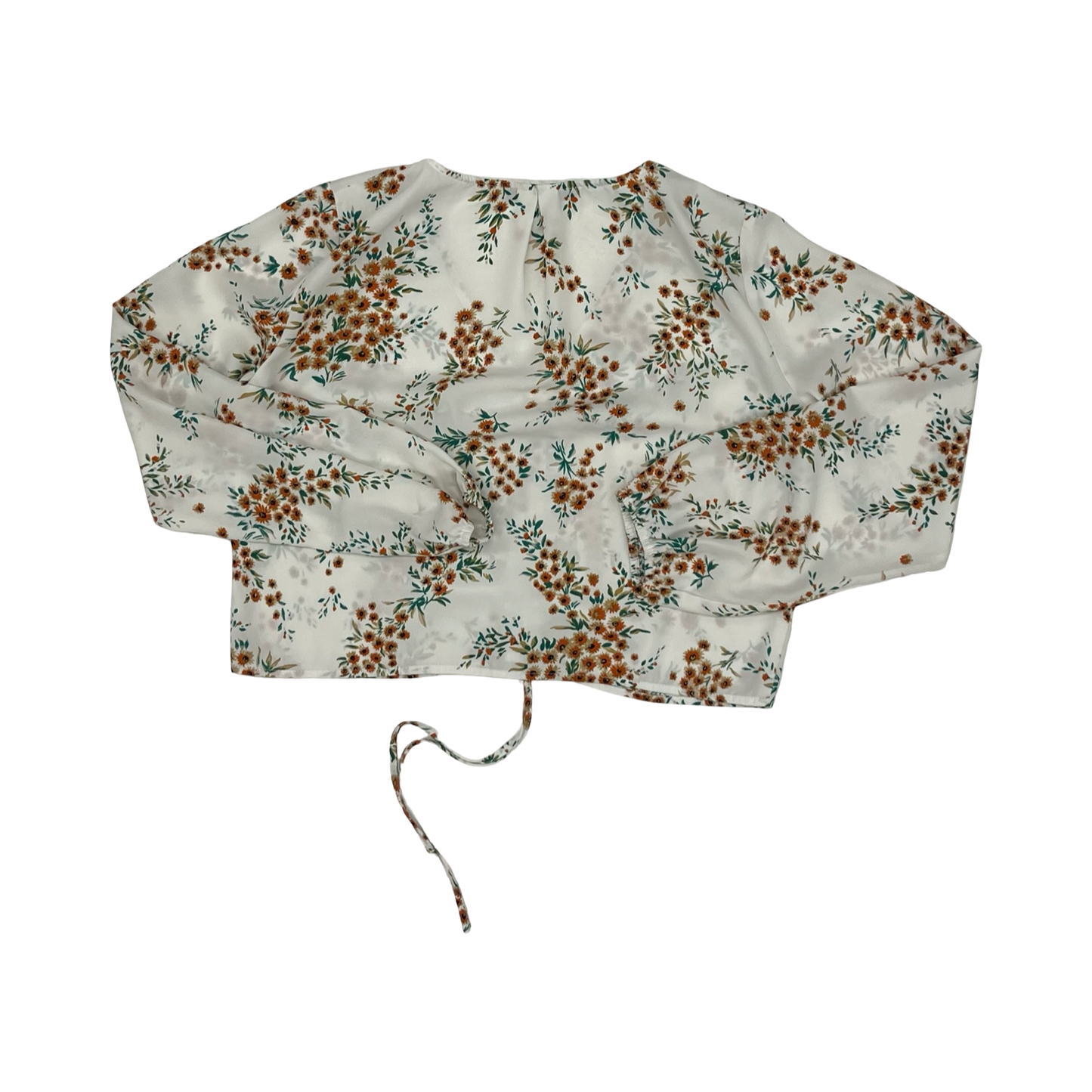 Blouse Ls By Sugar Lips In White, Size:S