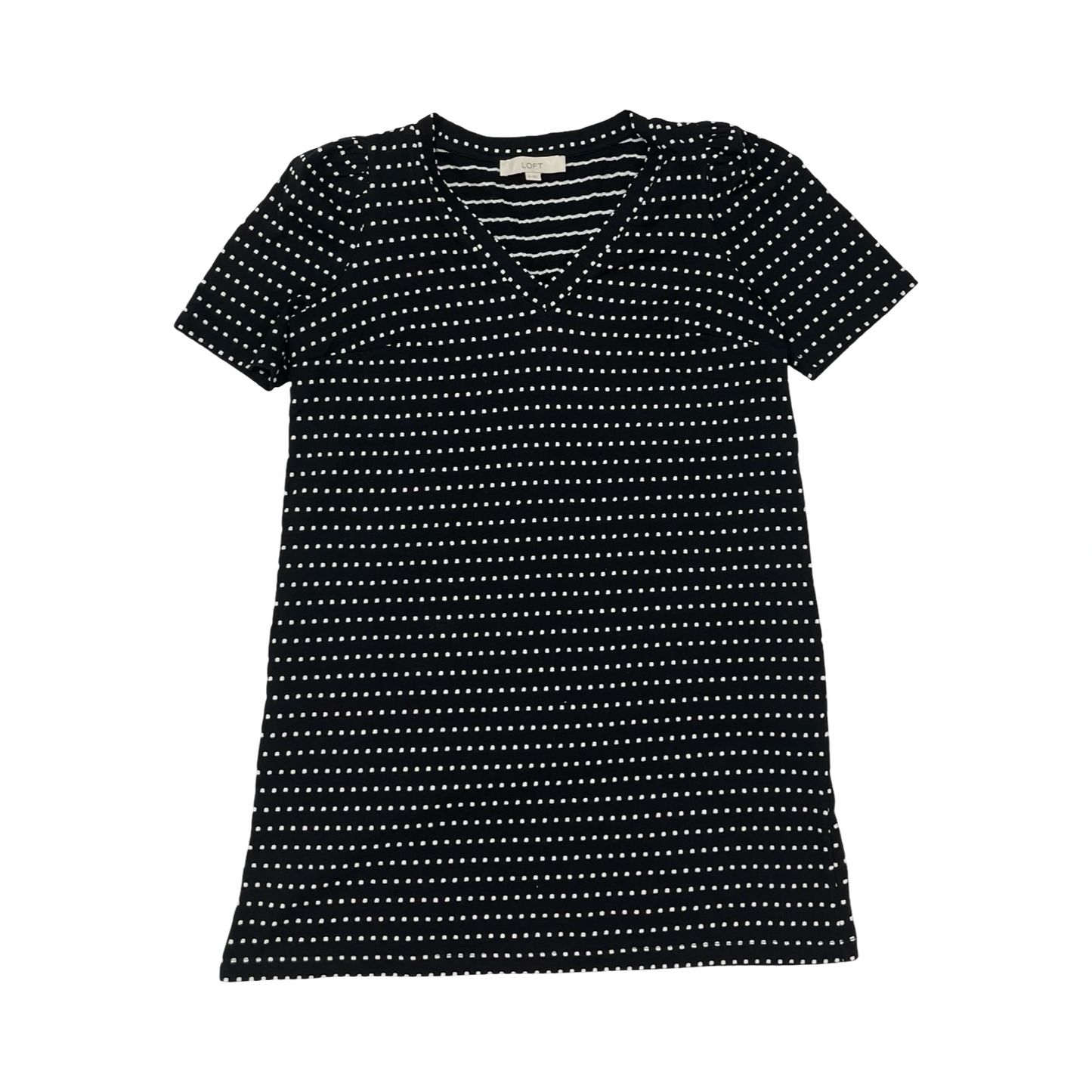 Dress Casual Short By Loft In Black & White, Size:M