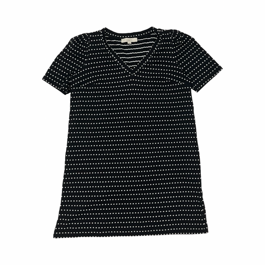 Dress Casual Short By Loft In Black & White, Size:M