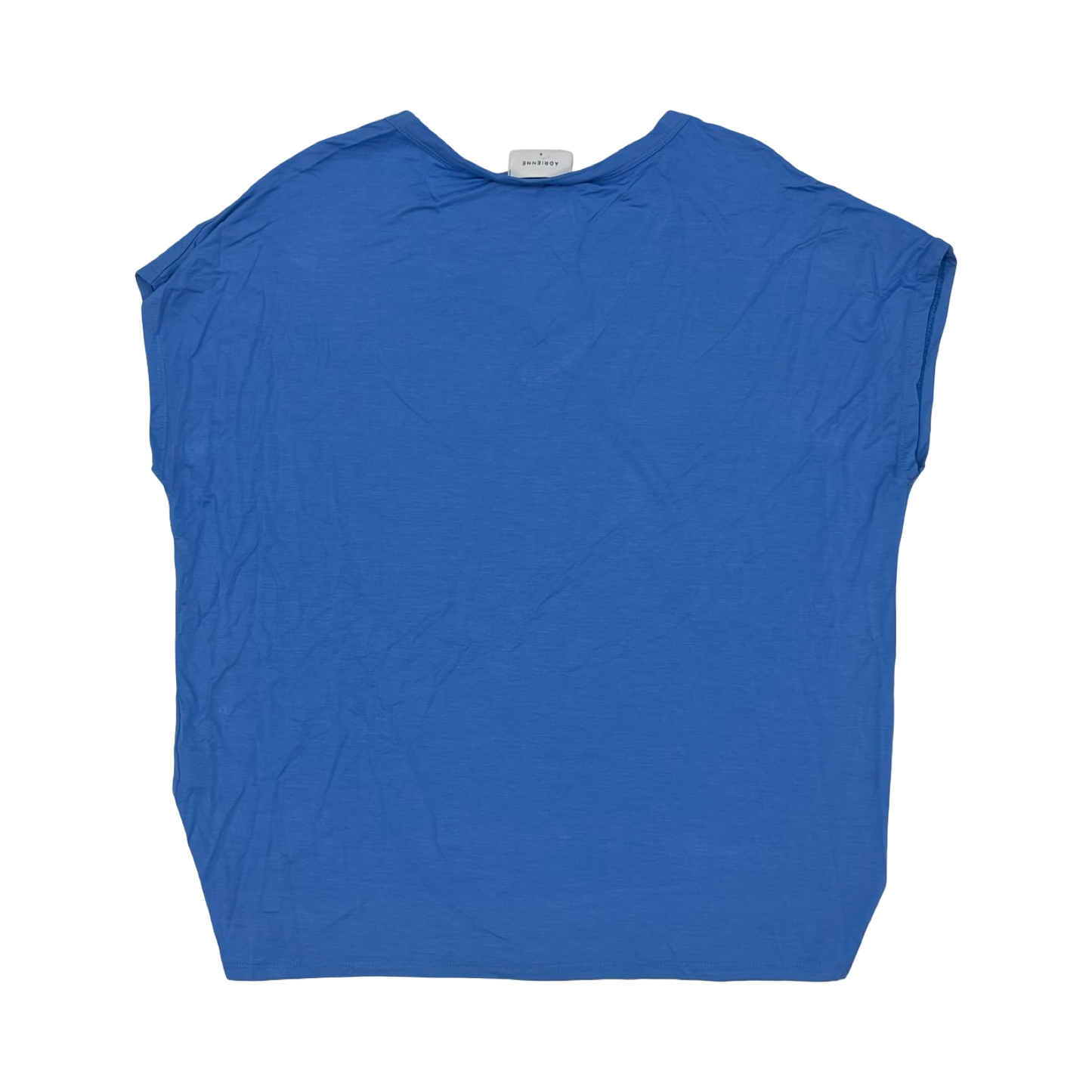 Top Ss Basic By Adrienne In Blue, Size:S