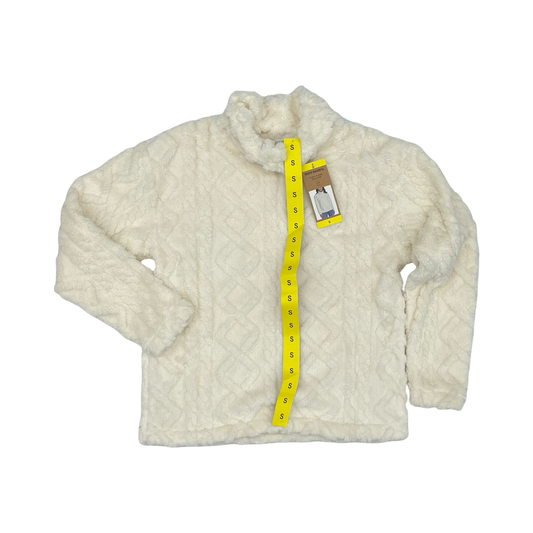 Athletic Fleece By Eddie Bauer In Cream, Size:S