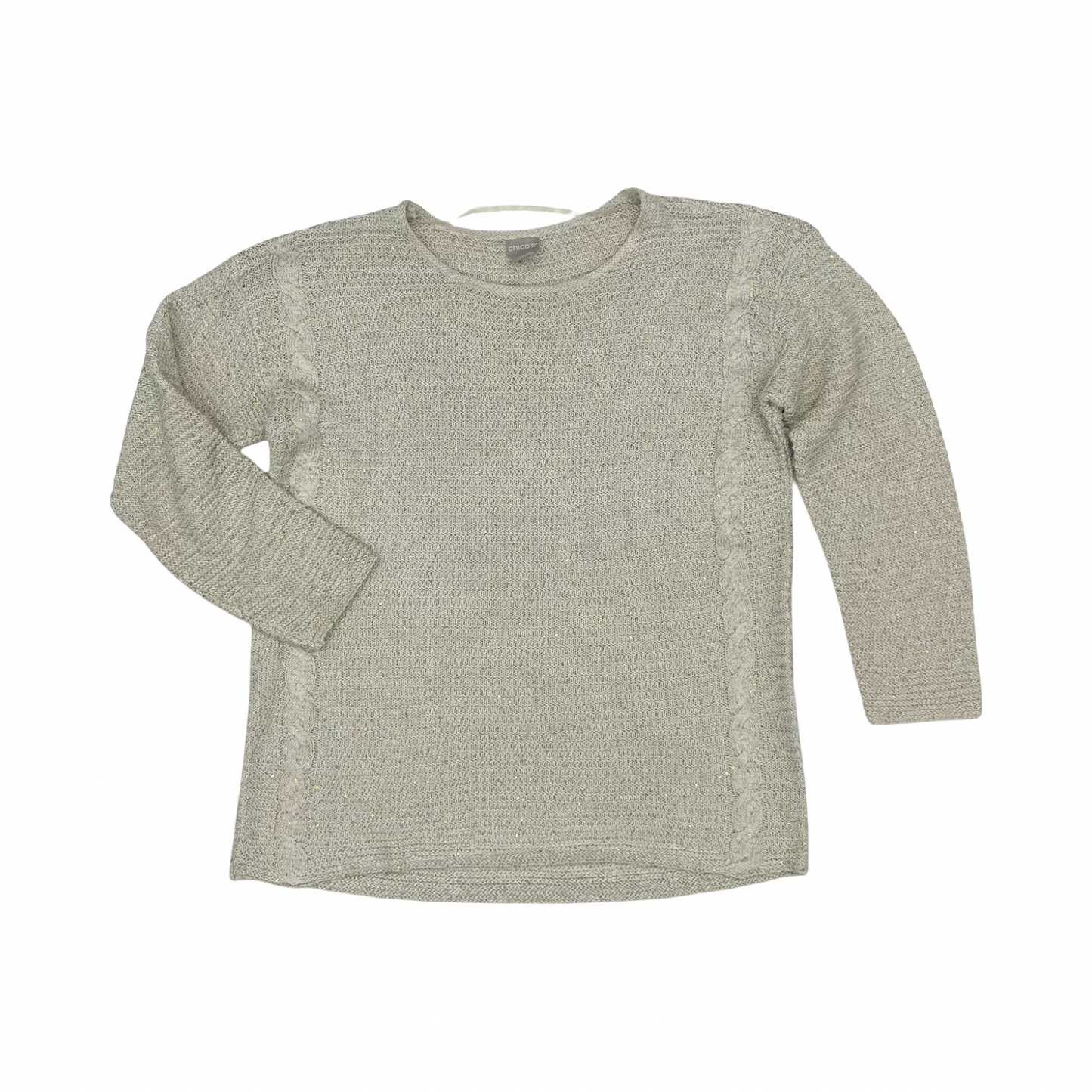 Sweater By Chicos In Tan, Size:M