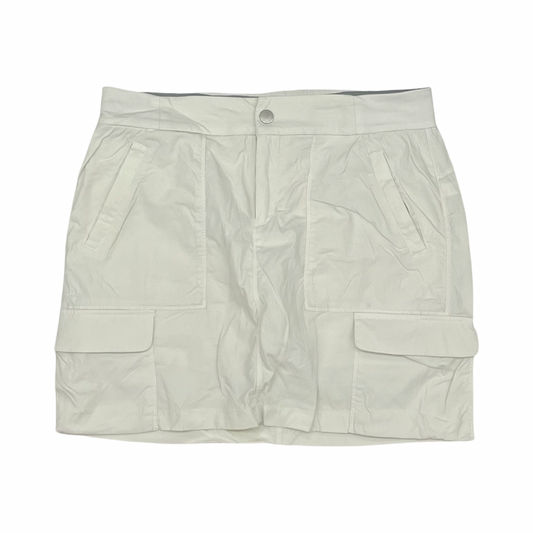 Athletic Skort By Athleta In White, Size:M