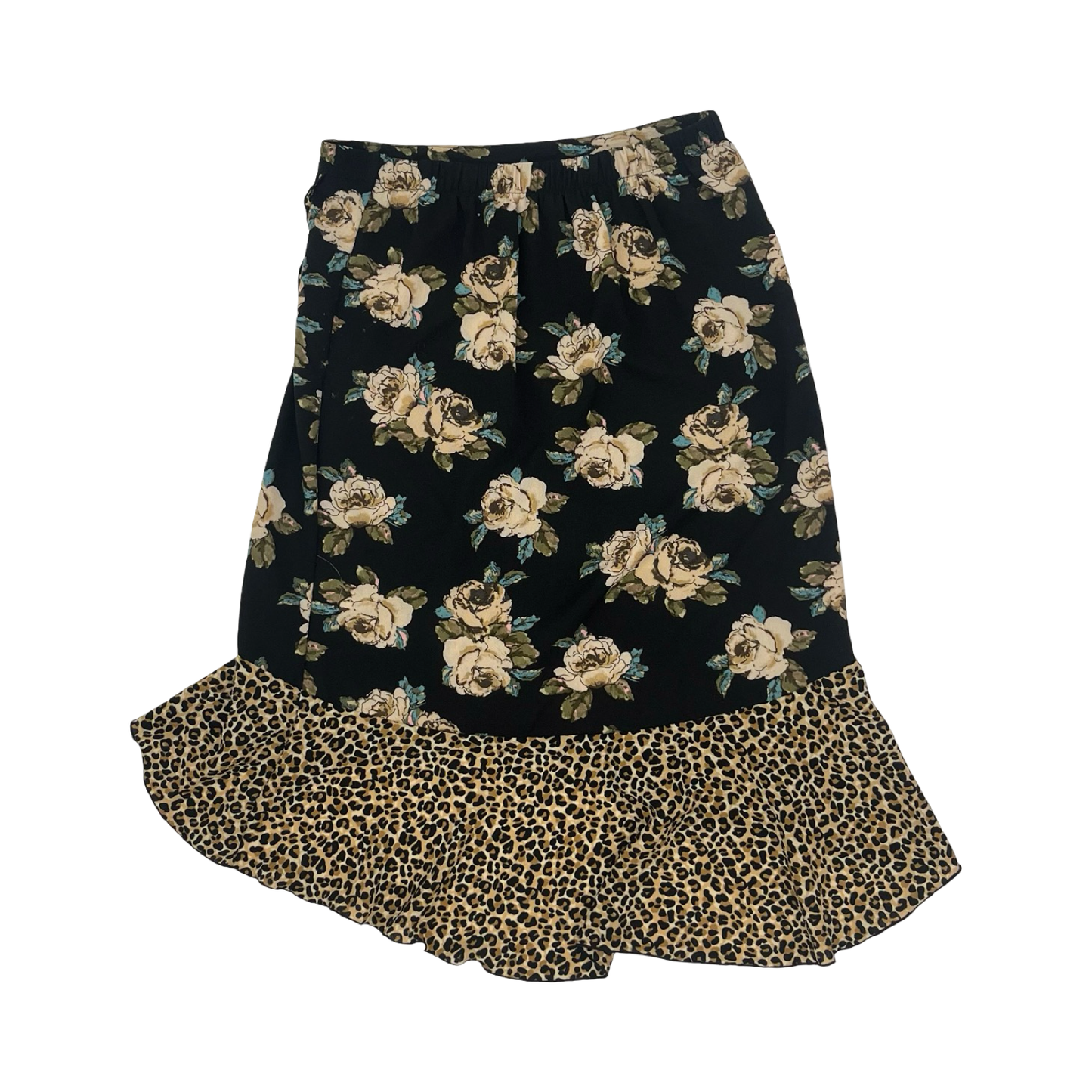 Skirt Midi By Originality In Floral Print, Size:S