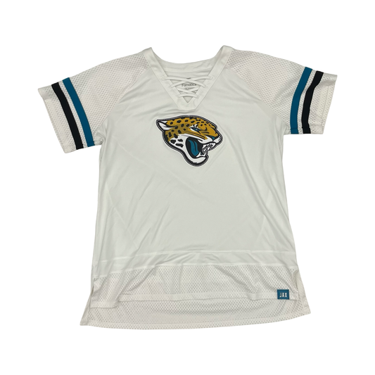 Athletic Top Ss By Fanatics In White, Size:2X