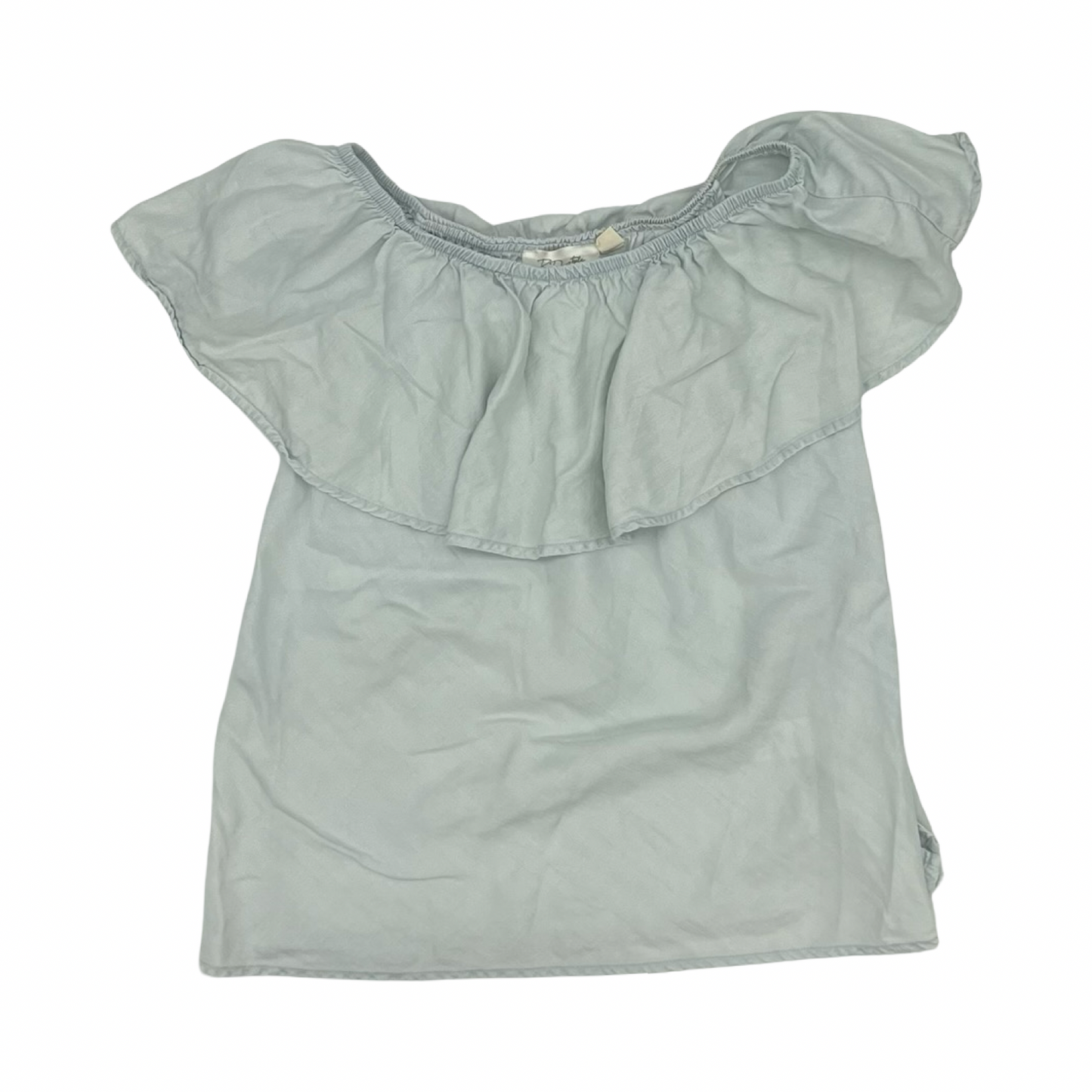 Top Ss By Rd Style In Blue Denim, Size:Xs