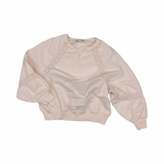 Sweatshirt Crewneck By Francesca’S In Pink, Size:Xs