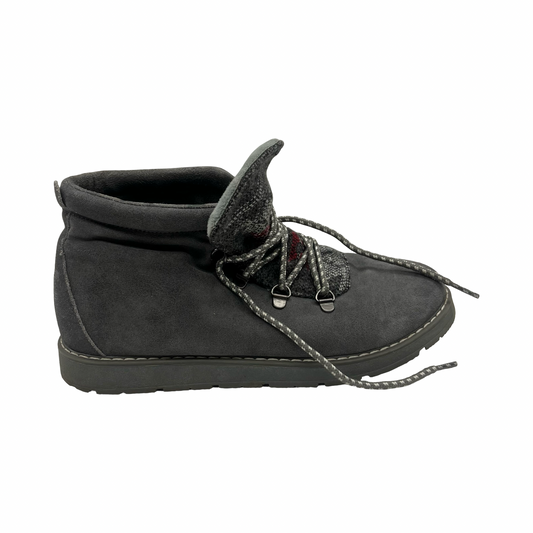 Boots Ankle Flats By Bobs In Grey, Size:8.5