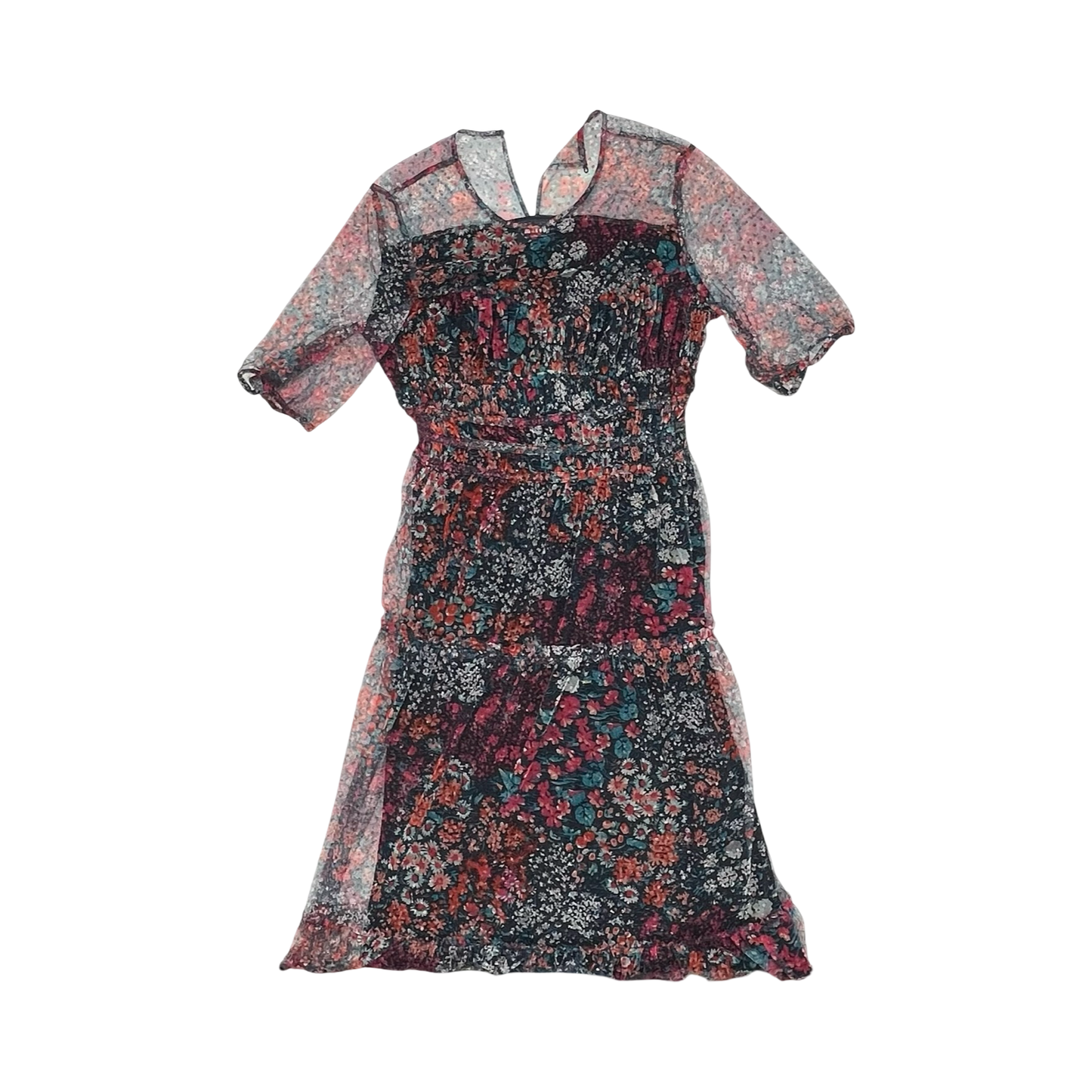 Dress Party Long By Maeve In Blue, Size:M