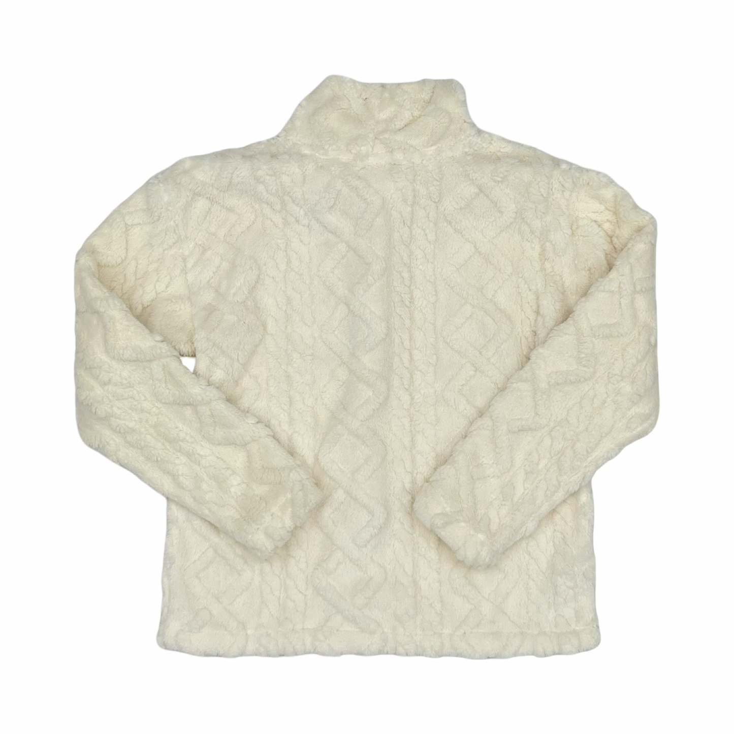 Athletic Fleece By Eddie Bauer In Cream, Size:S