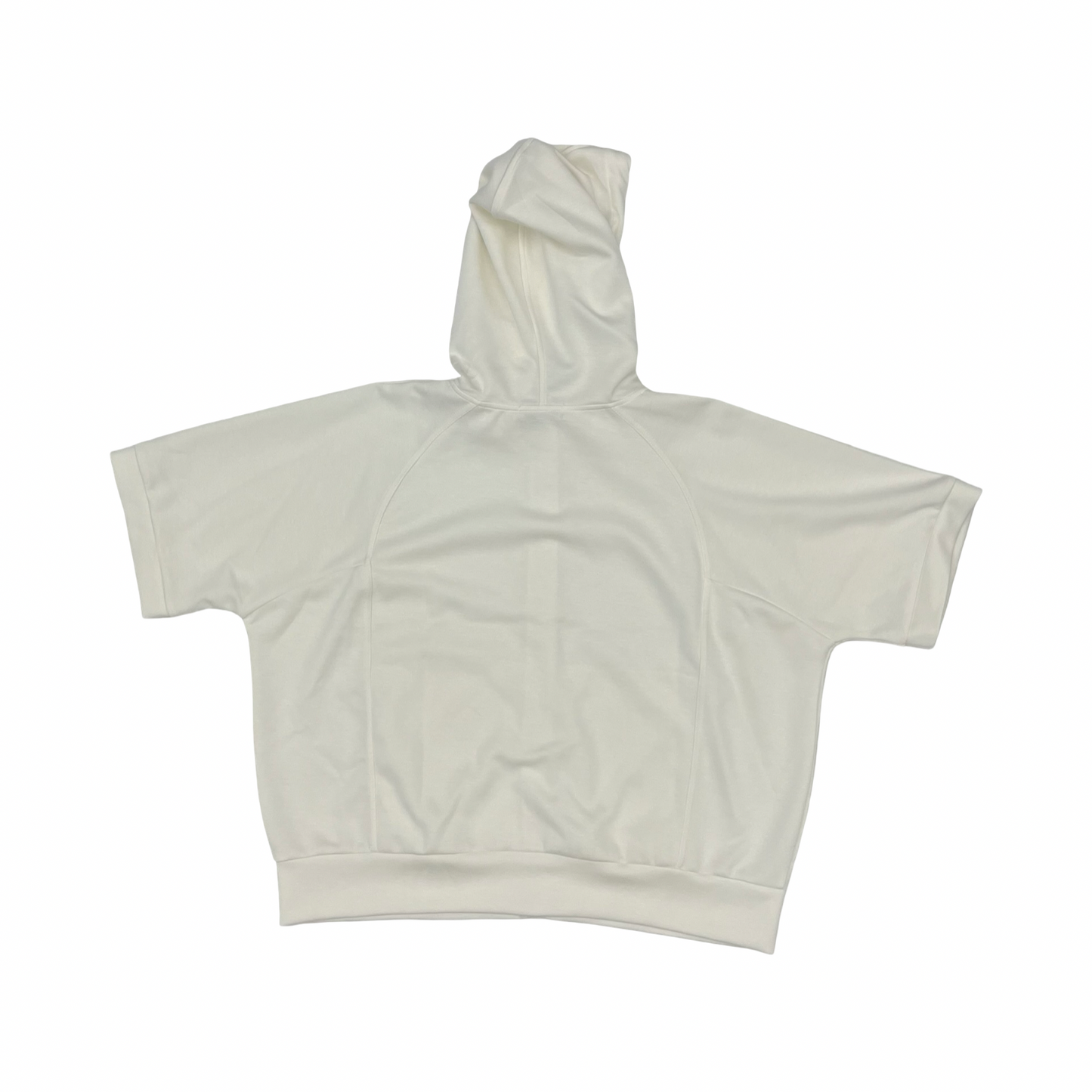 Sweatshirt Hoodie By Clothes Mentor In Cream, Size:Xl