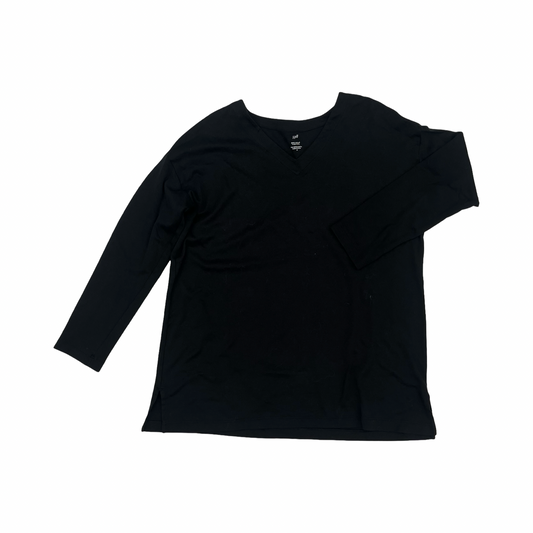 Top Ls By J.Marie In Black, Size:M