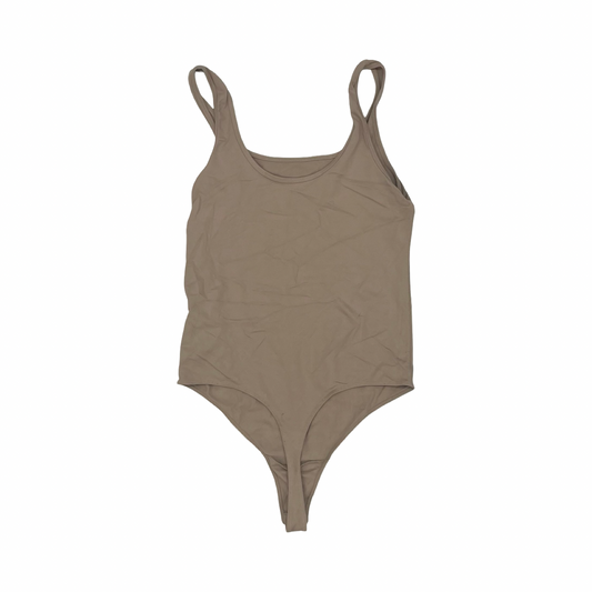 Bodysuit By Abercrombie And Fitch In Tan, Size:L