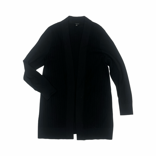 Sweater Cardigan By Talbots In Black, Size:L