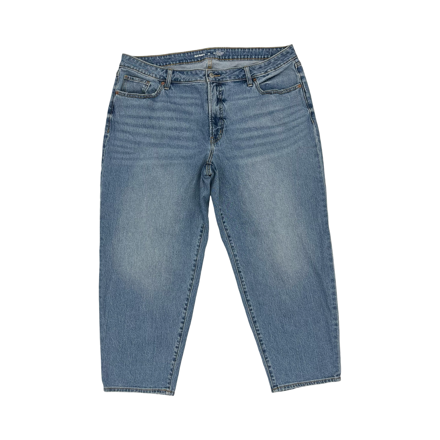 Jeans Wide Leg By Old Navy In Blue Denim, Size:20