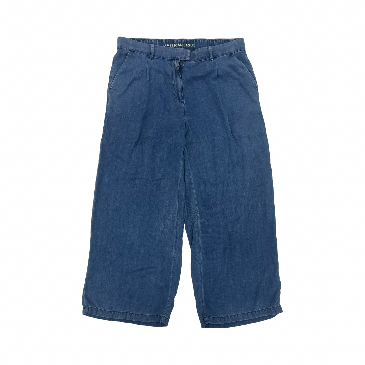 Pants Wide Leg By American Eagle In Blue, Size:16