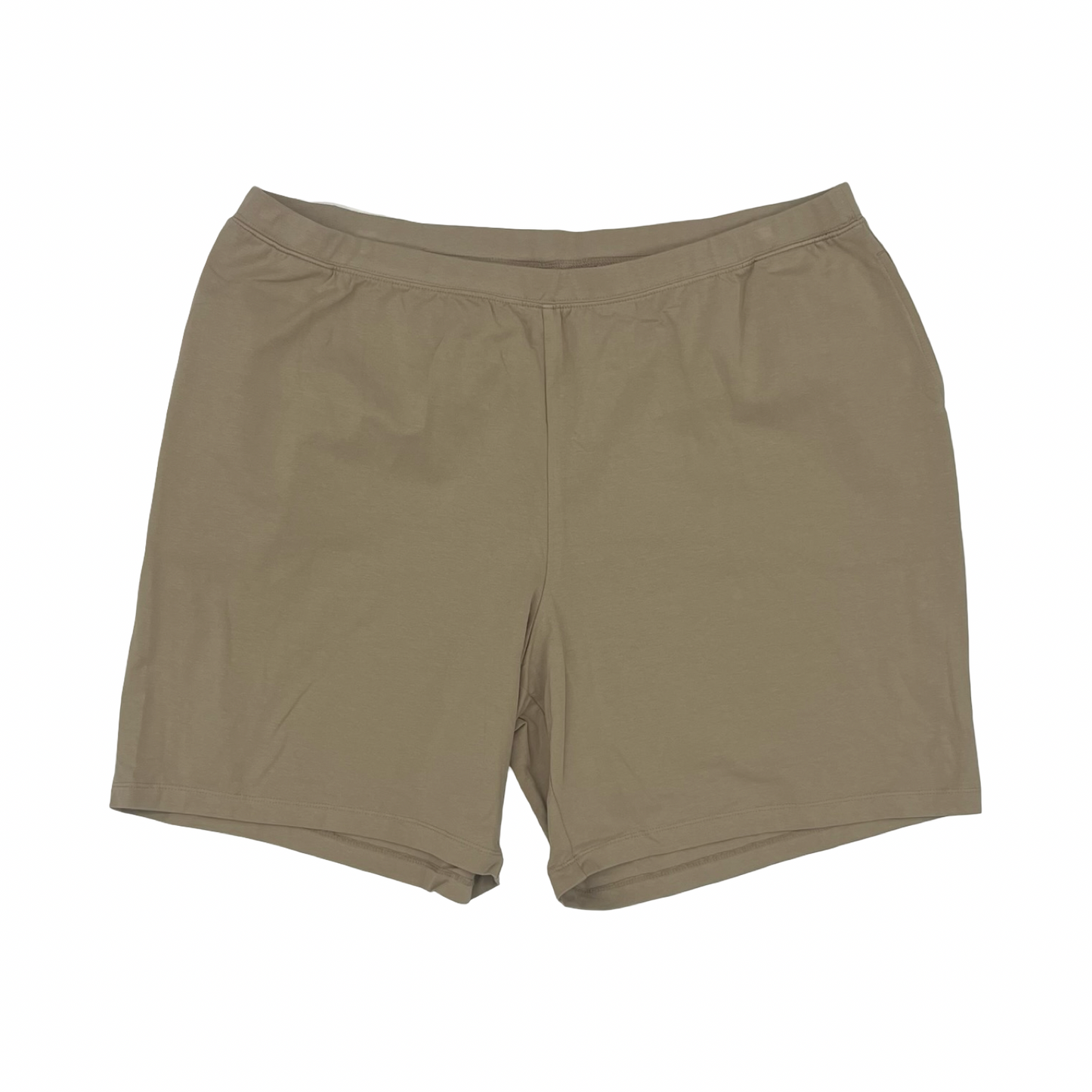 Shorts By Catherines In Tan, Size:2X