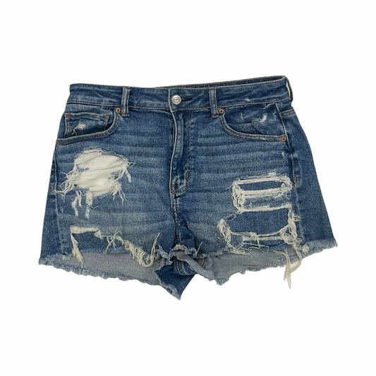 Shorts By American Eagle In Blue Denim, Size:8