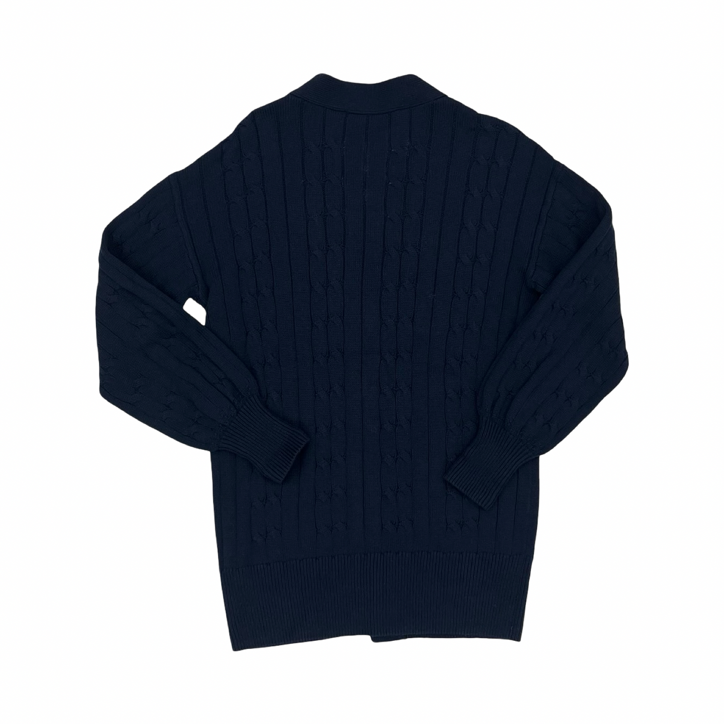 Sweater Cardigan By Loft In Blue, Size:Xs