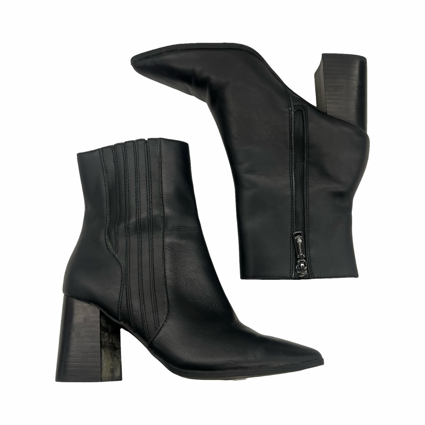 Boots Ankle Flats By Falls Creek In Black, Size:11