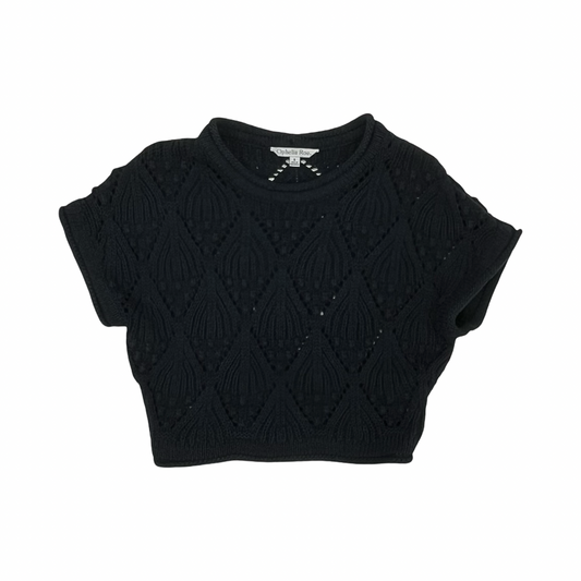 Blouse Ss By Ophelia Roe In Blue, Size:S