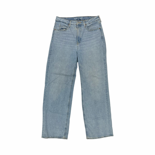 Jeans Wide Leg By Old Navy In Blue Denim, Size:12L