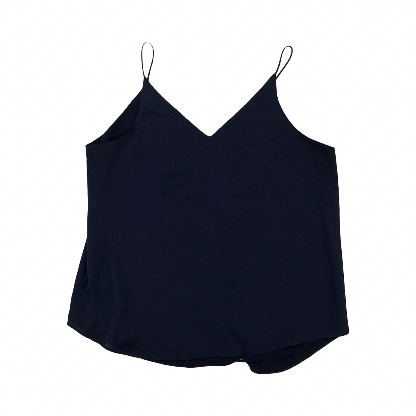 Blouse Sleeveless By Express In Navy, Size:L