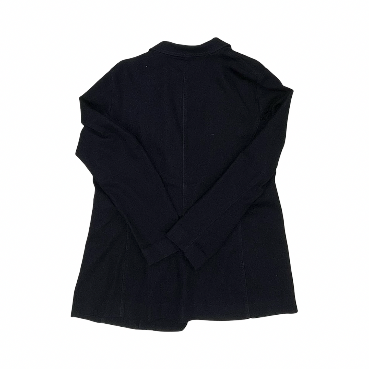 Blazer By Anne Klein In Blue Denim, Size:M