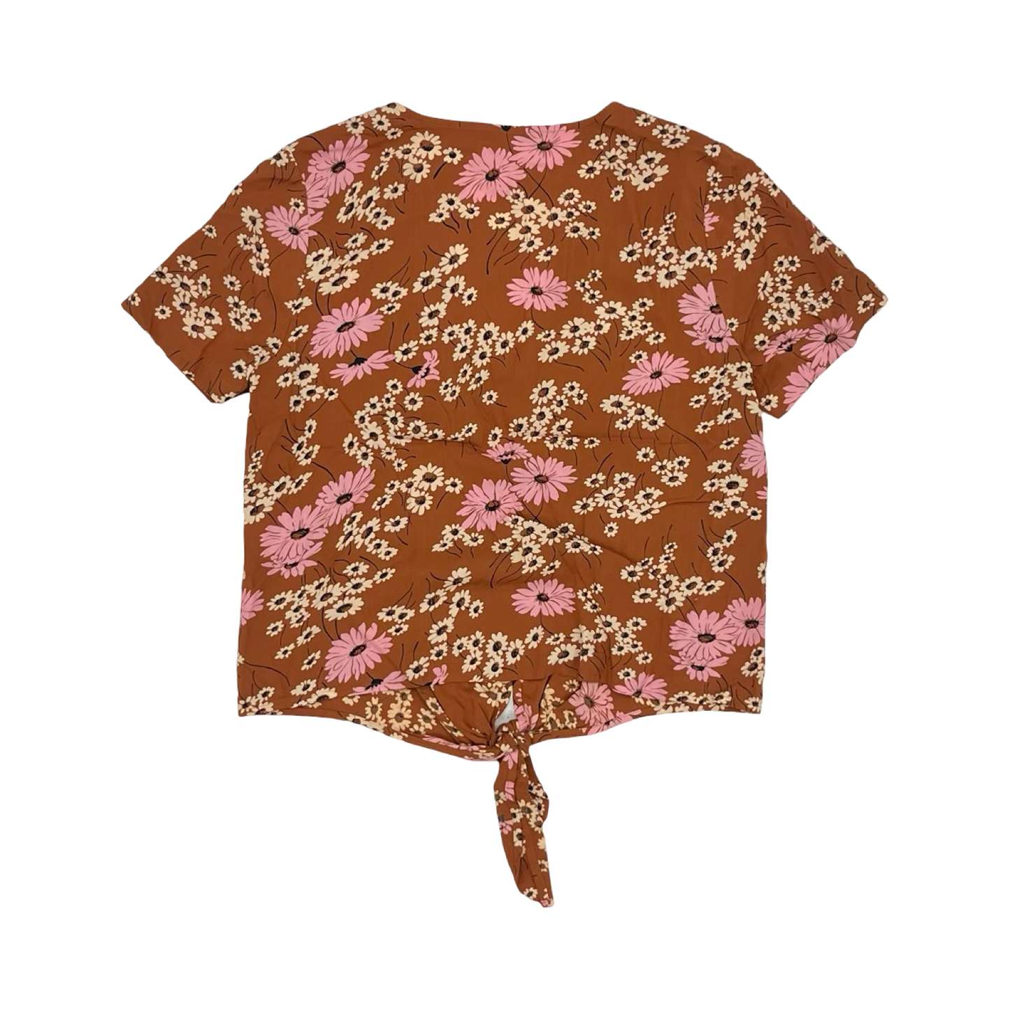 Blouse Ss By Madewell In Brown, Size:S
