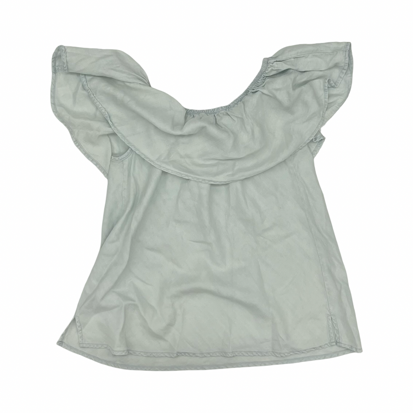 Top Ss By Rd Style In Blue Denim, Size:Xs