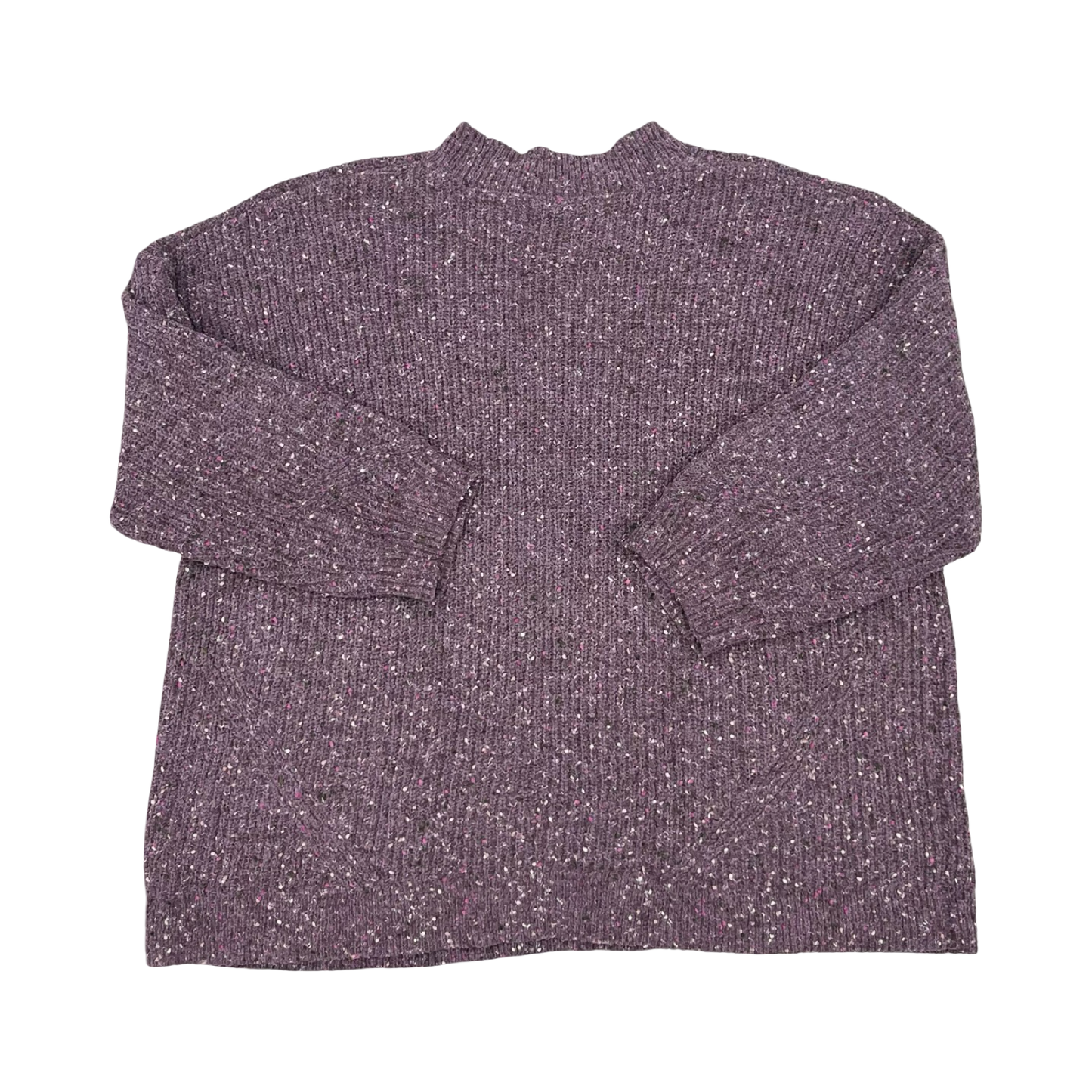 Sweater By Terra & Sky In Purple, Size:3X